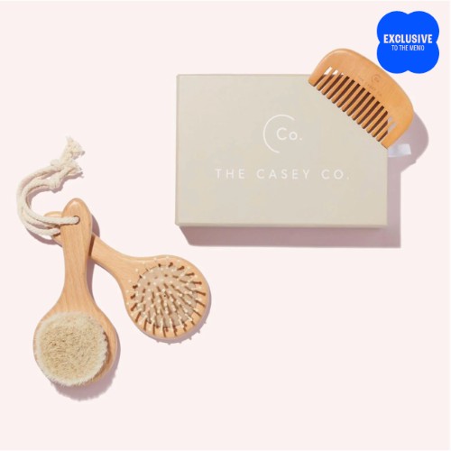 Baby Grooming Brush and Comb Trio Set